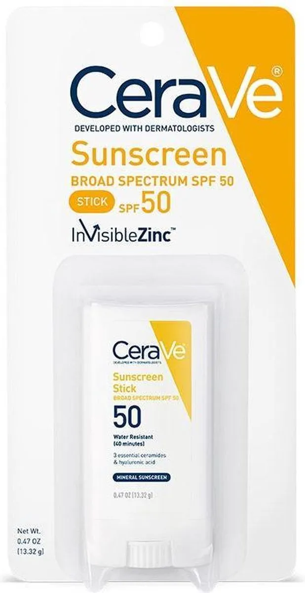 CeraVe Minerale Zonnebrandcrème Stick SPF 50 - 13,32g
