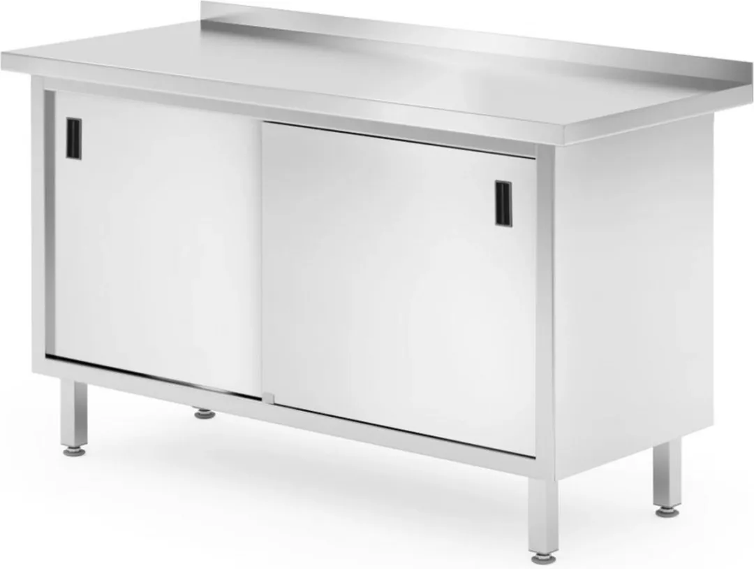 HENDI Wandwerktafel met kast 811672