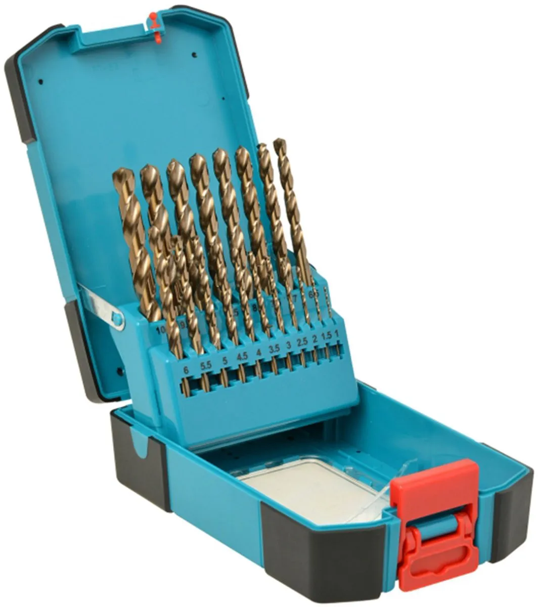 Hercules Cobalt Metaalborenset 1-10mm - 19 Stuks