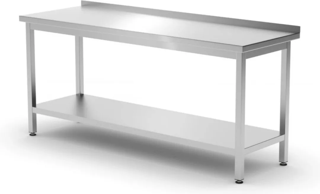 HENDI Kitchen Line Muurwerktafel 1800x600x850mm