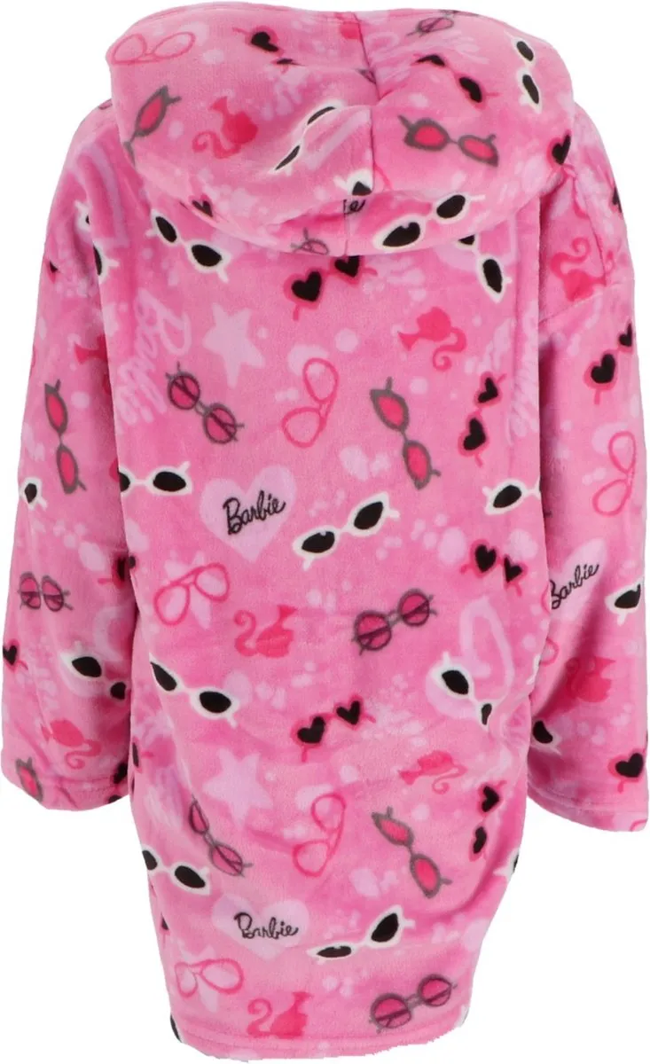 Barbie Poncho Roze XS