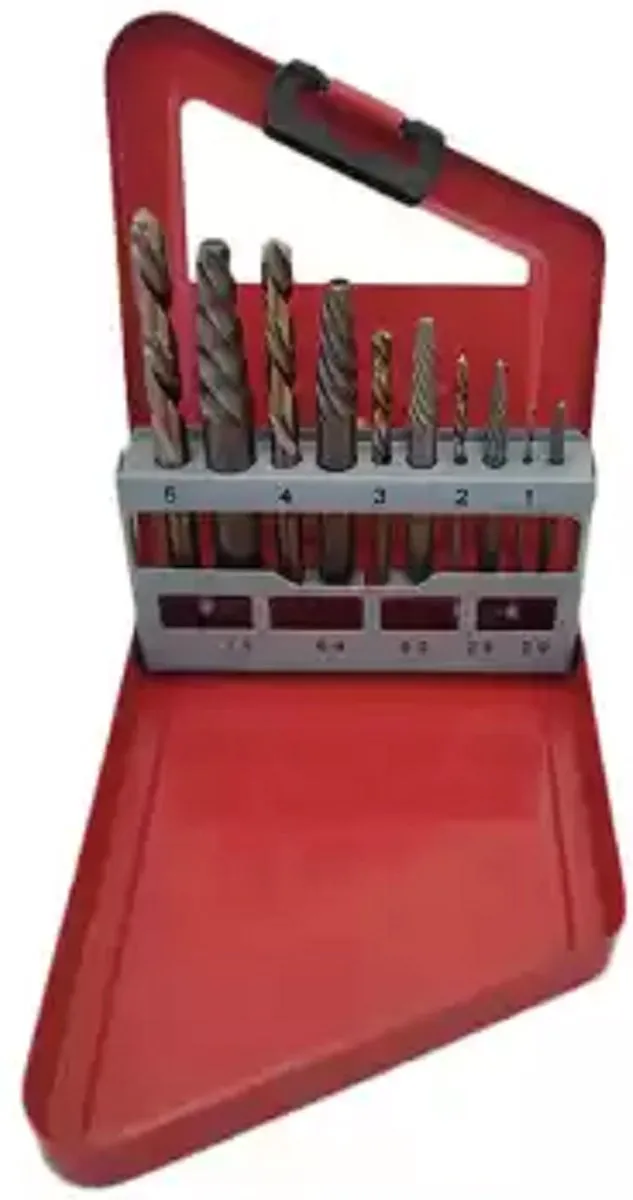 Weber Tools HSS Titaan Linkse Tappen & Boren Set 10-delig