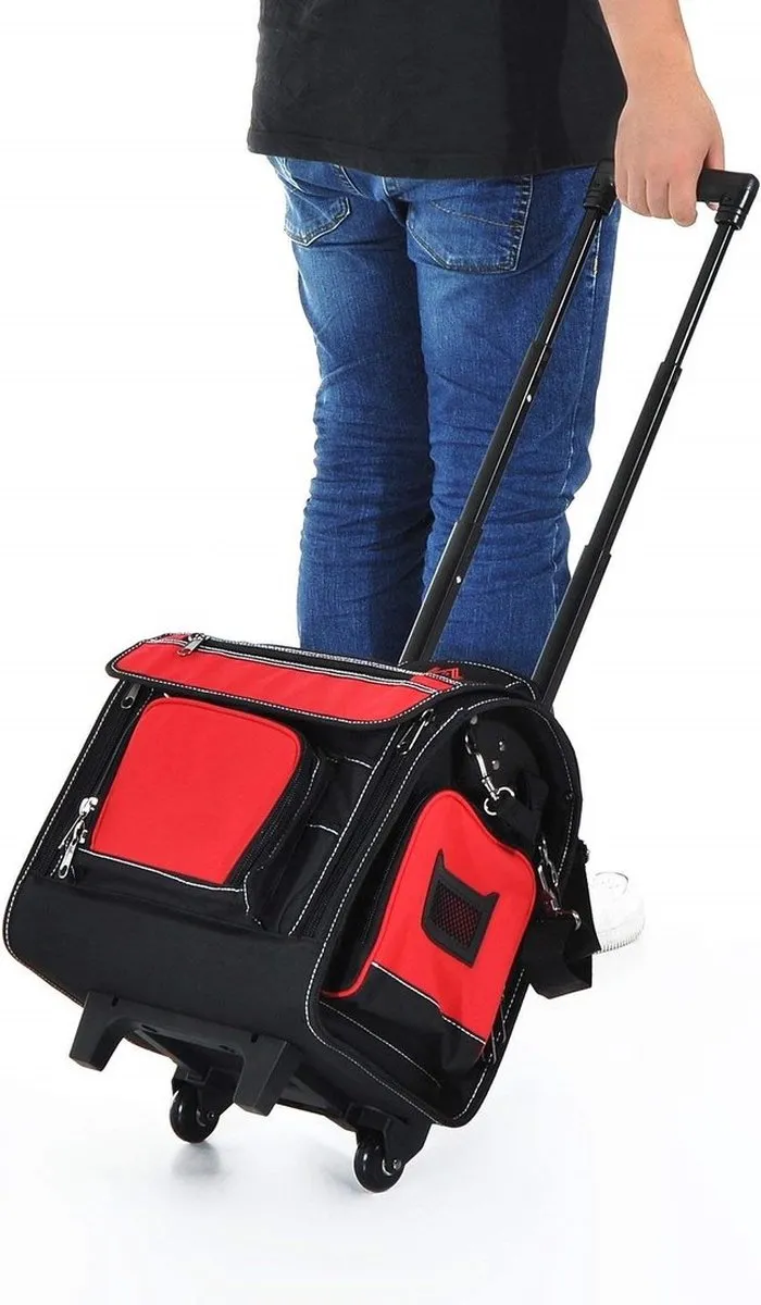 Weber Tools WT-8234 Gereedschaptrolley - Rood/Zwart - afbeelding 6 van 6