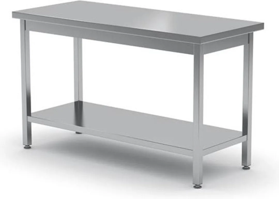 HENDI Werktafel zware uitvoering 1400x600mm - Roestvast staal