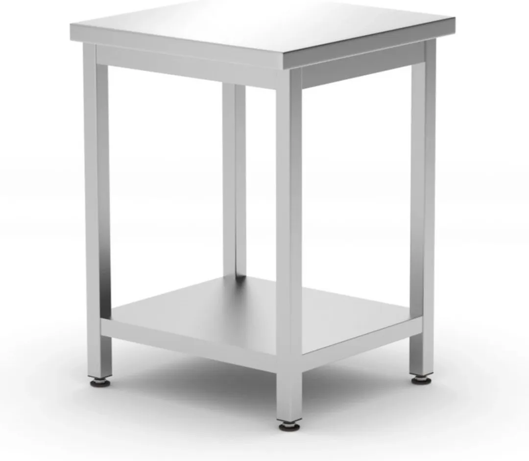 HENDI Centrale Werktafel Budget Line 600x600mm