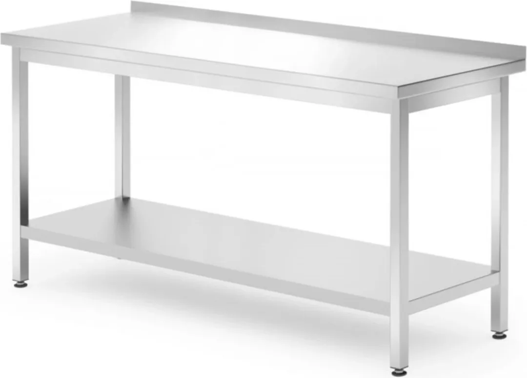 HENDI Muur Werktafel met Schap 1600x700mm