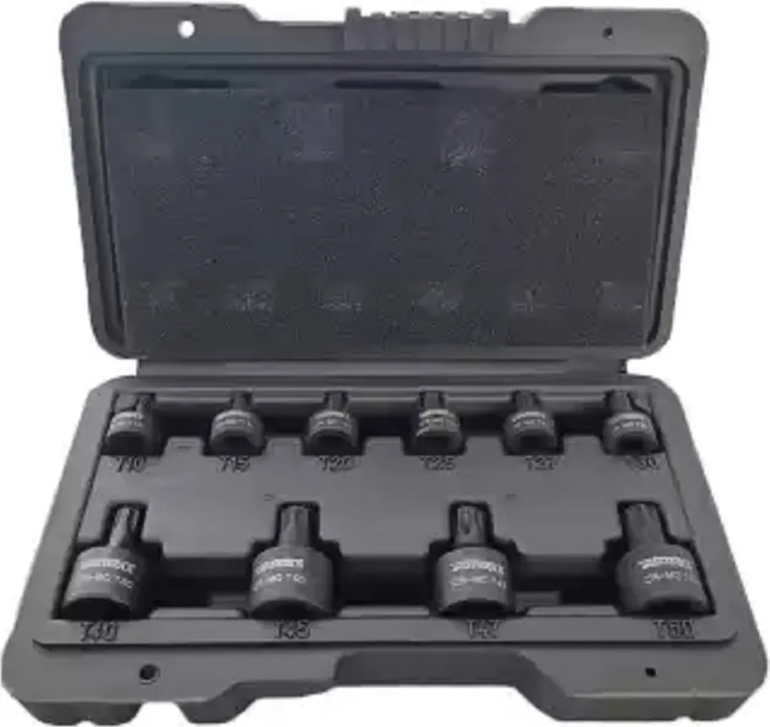 Weber Tools Torx Krachtdoppen Set 9-delig