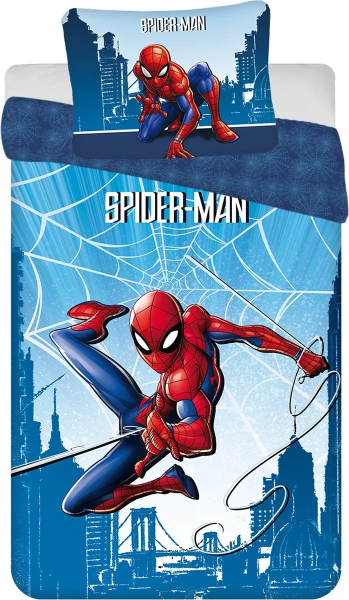 Disney Spider-Man Dekbedovertrek Eenpersoons 140x200cm