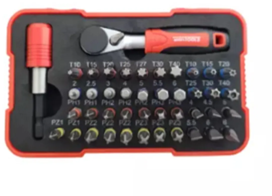 Weber Tools 1/4" Bitten Set 43-delig