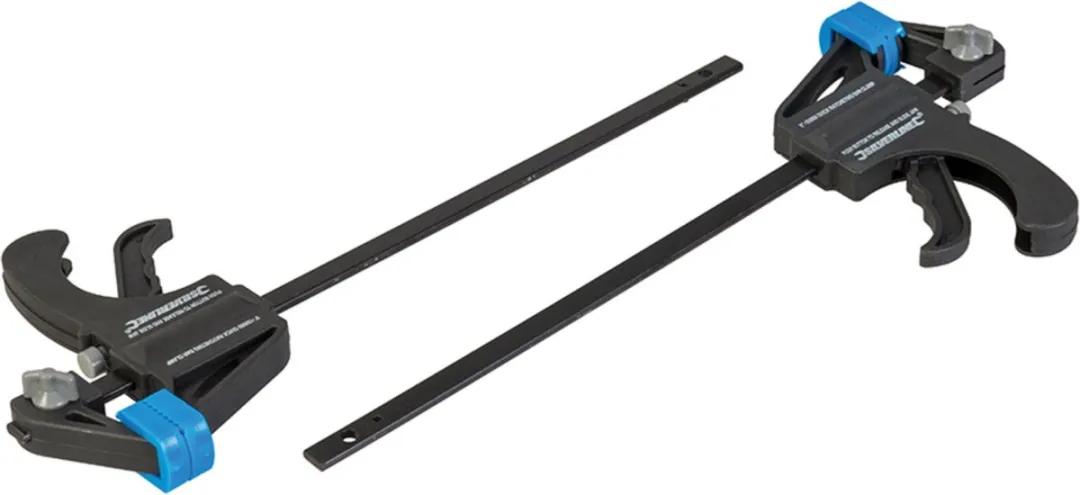 Silverline Snelspan Lijmklem 150mm