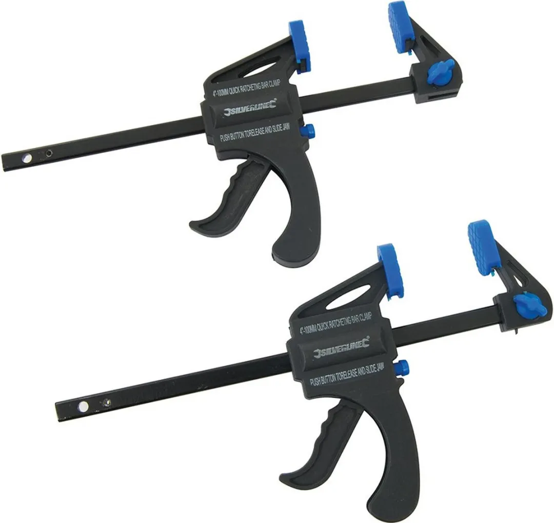 Silverline Snelspan Lijmklem 150mm - 2 Stuks - afbeelding 6 van 6