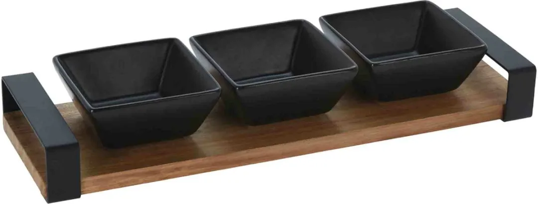 Excellent Houseware Keramische Snackkommen 32cm - 4-delig
