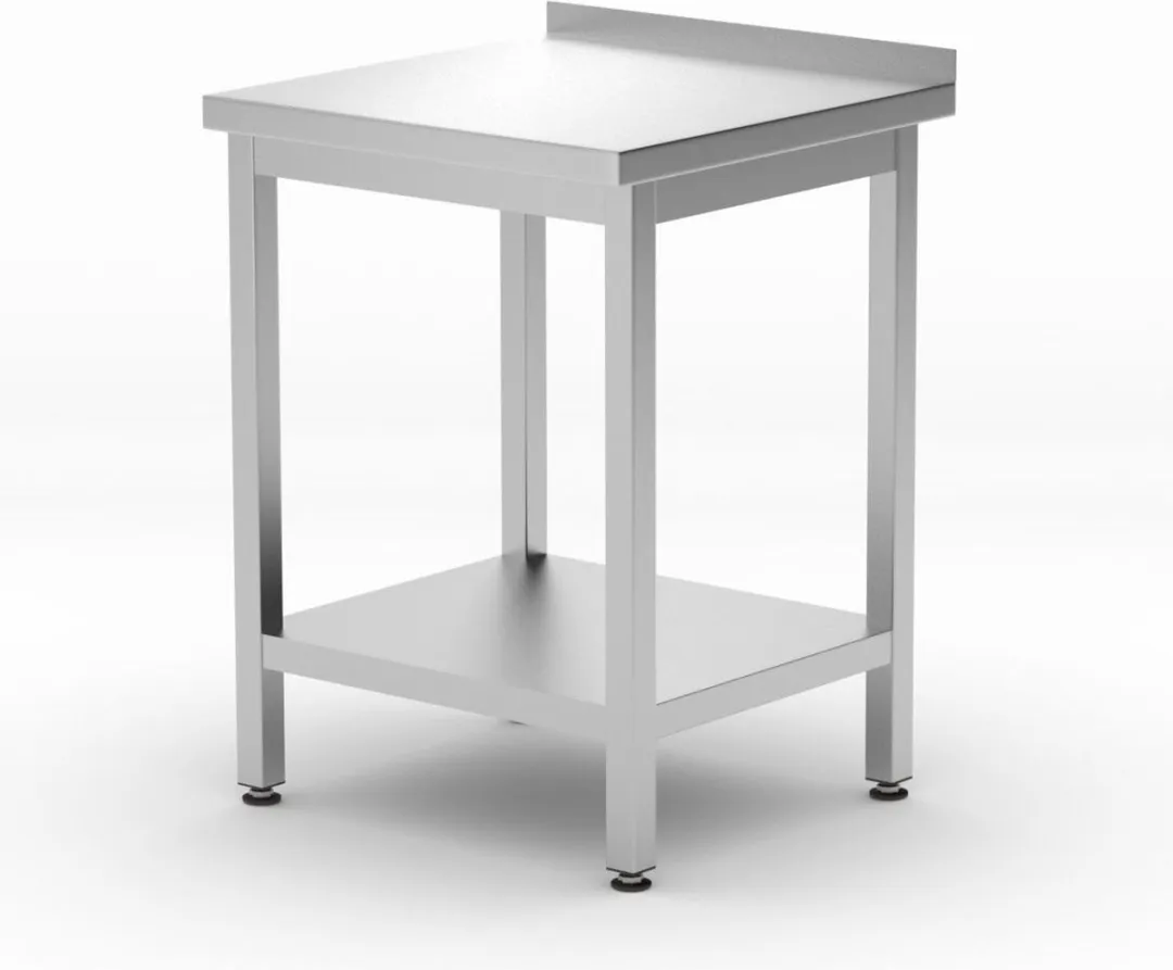 HENDI Muurwerktafel Budget Line 817223 - 600x600mm - RVS
