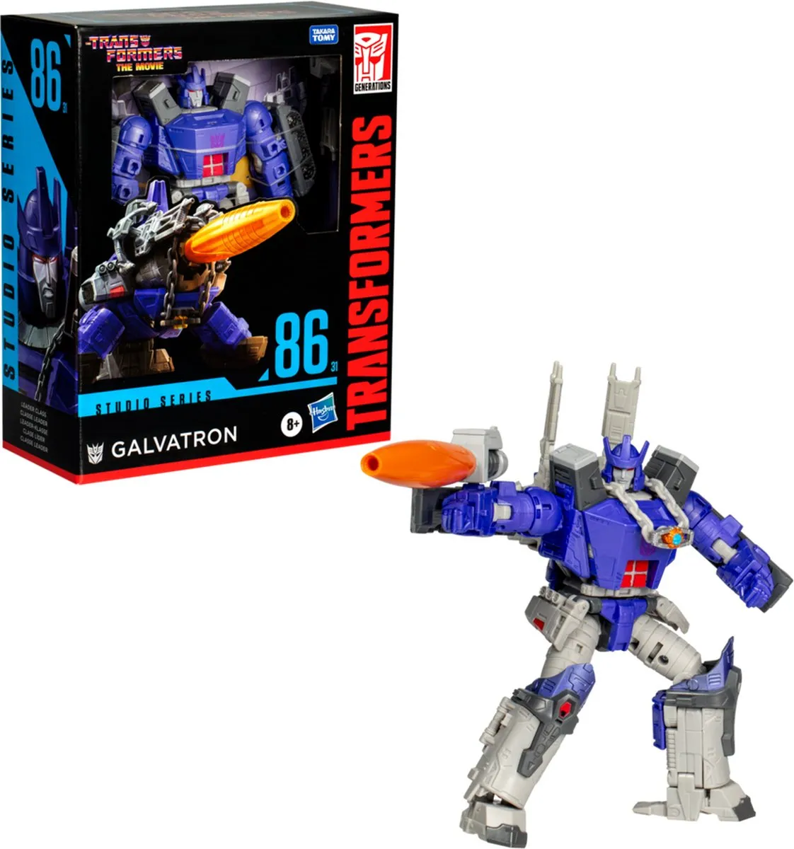 Hasbro Transformers Studio Series Leader Class Galvatron - 22cm - Multicolor