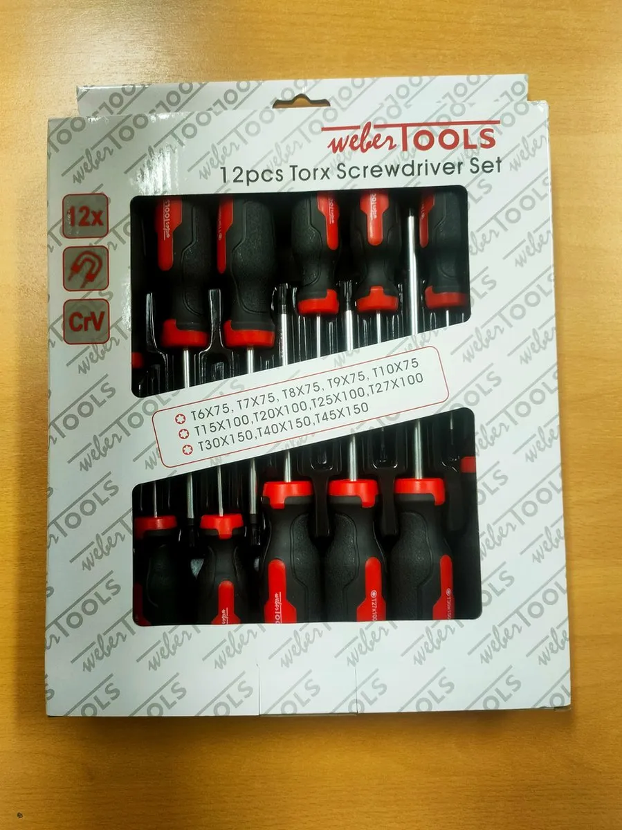 Weber Tools Torx Schroevendraaier Set 12-delig