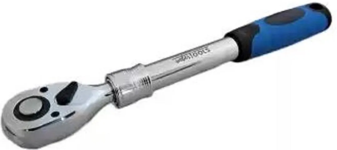 Weber Tools Uitschuifbare ratel 1/2" - 310-435mm - 72 Tanden - Blauw/Zwart