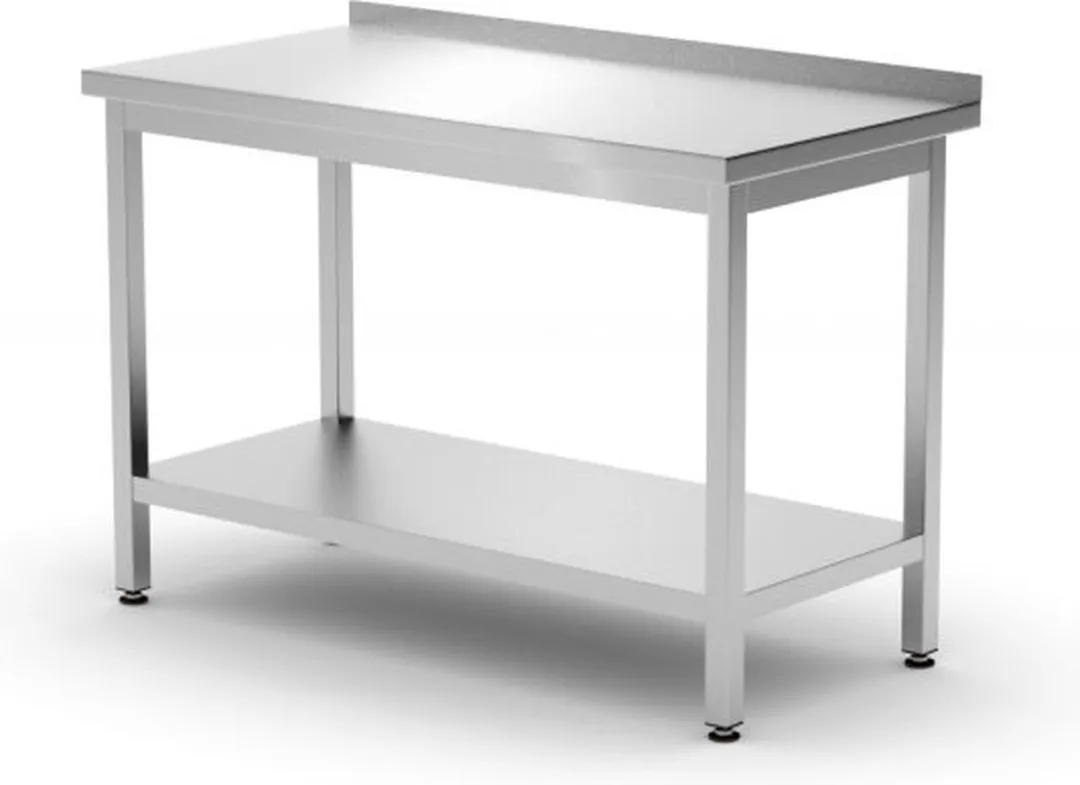 HENDI Muurwerktafel Budget Line 817278 - 1000x600x850mm - RVS