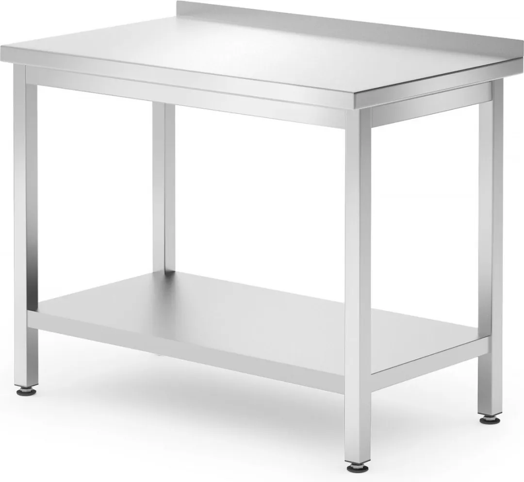 HENDI Muurwerktafel Budget Line 817278 - 1000x600x850mm - RVS