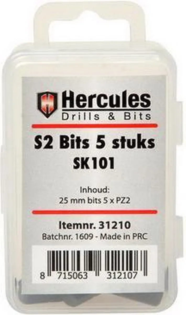 Hercules PZ2 Schroefbit 25mm