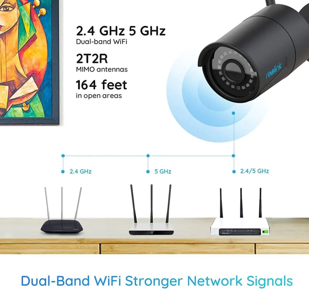 Reolink RLC-410W Beveiligingscamera - 4MP - Waterdicht - WiFi