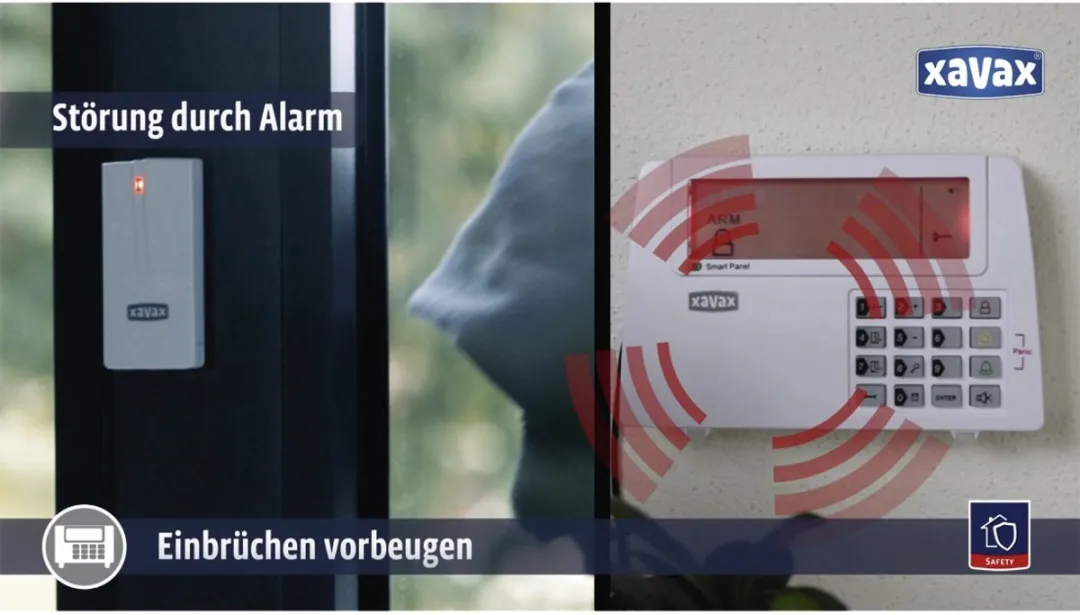 Xavax Raamsensor 111979 - Draadloos Alarmsysteem