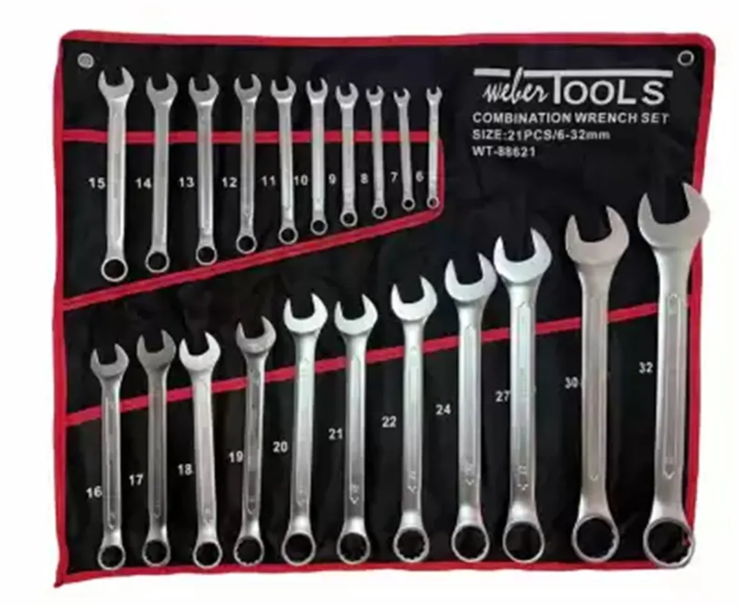 Weber Tools WT-88621 Steekring Sleutels 21-delig