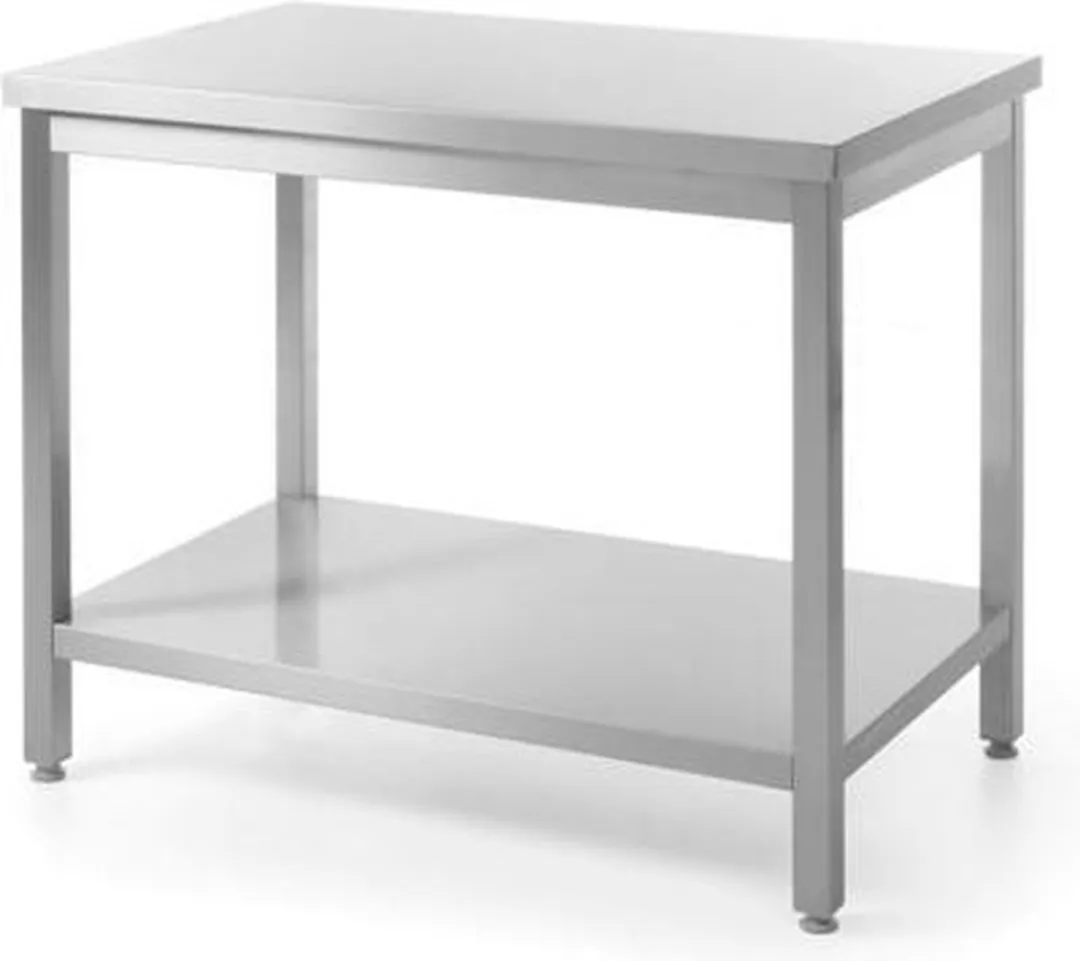 Hendi Werktafel RVS 1000x700mm - Verstelbare poten