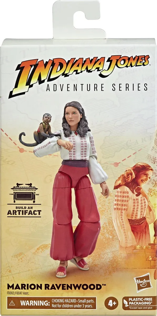 Hasbro Indiana Jones Marion Ravenwood Actiefiguur 15cm - Multicolor