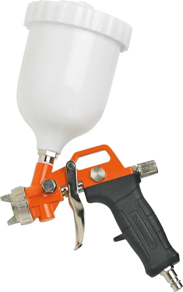 BLACK+DECKER 5-delige Accessoireset - Blaaspistool/Bandenpomp/Verfspuit - afbeelding 4 van 6