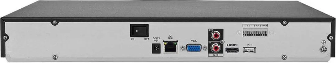Dahua NVR4216-4KS2/L Videorecorder - 16 Kanalen - 8TB