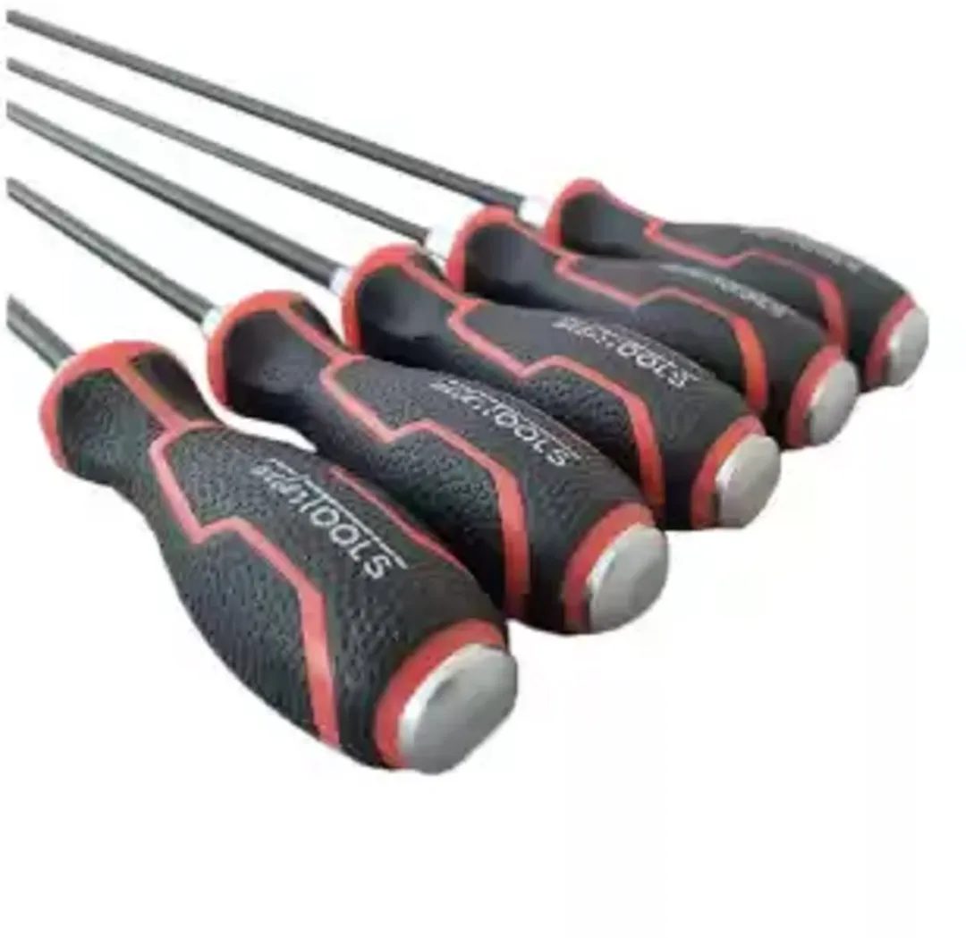 Weber Tools 5-delige Schroevendraaierset - XXL - PH1/PH2/SL4/SL6/SL8