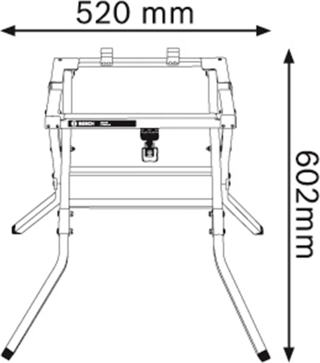 Bosch Professional GTA 600 Werktafel