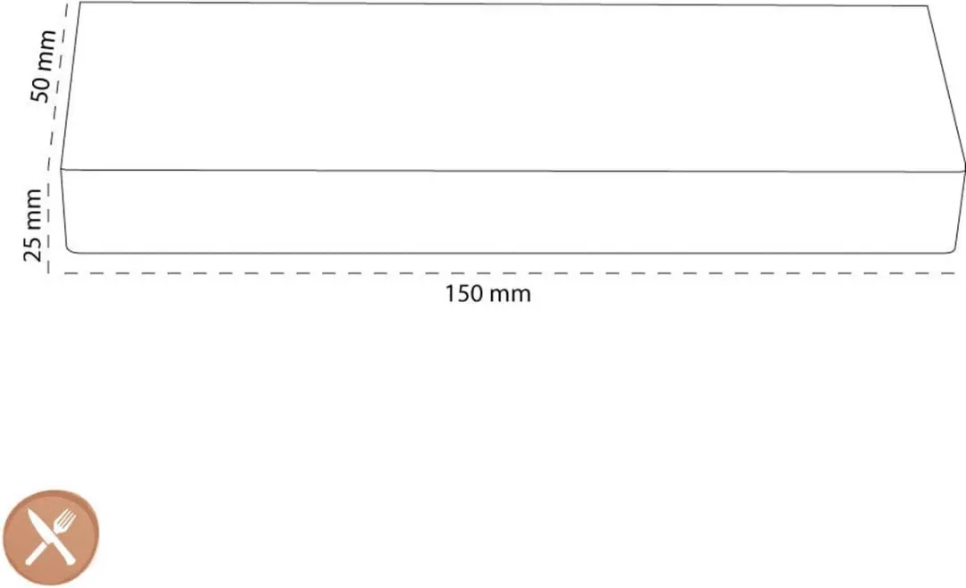 Wusthof slijpsteen - Dubbelzijdig - korrel 400/2000