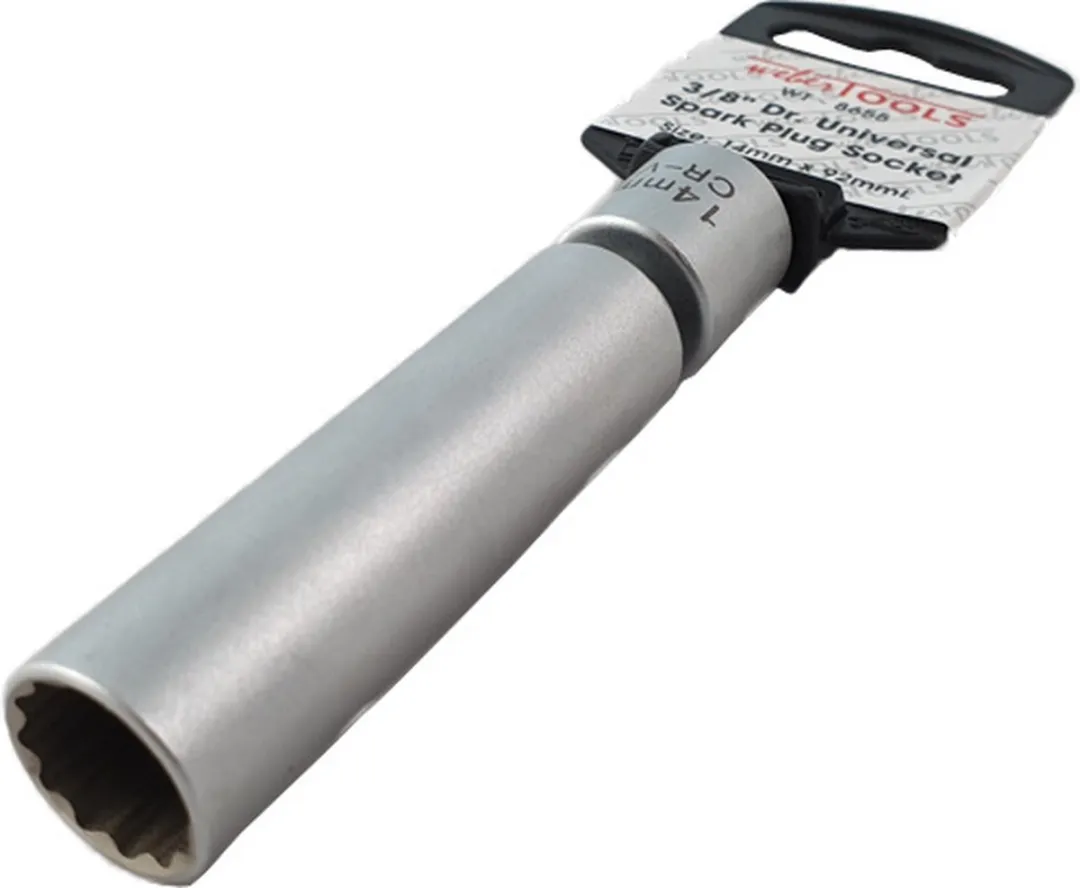 Weber 14mm Bougiedop met Kniegewricht - Zilver