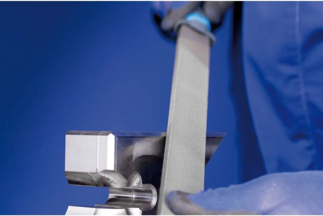 Pferd Werkplaatsvijl PF 1112 150 H3 - Blauw/Zilver