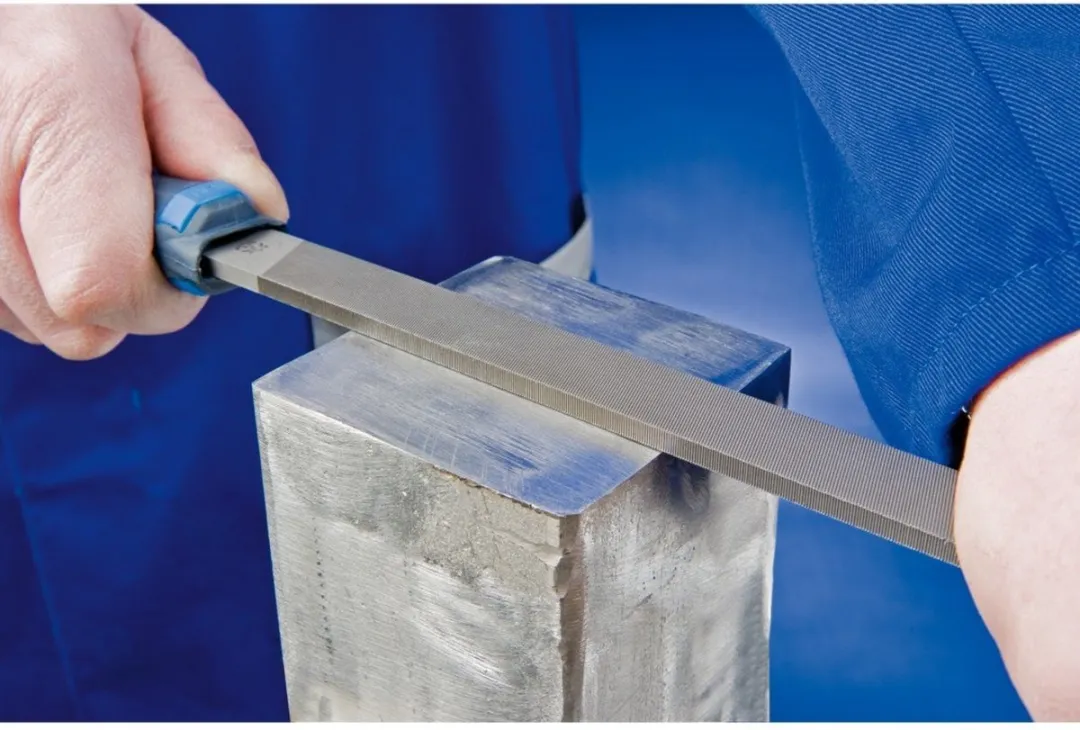 Pferd Werkplaatsvijl PF 1112 150 H3 - Blauw/Zilver