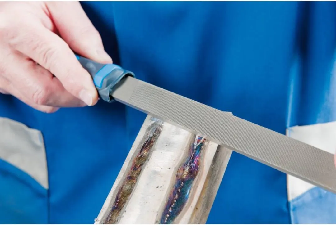 Pferd Werkplaatsvijl PF 1112 150 H3 - Blauw/Zilver