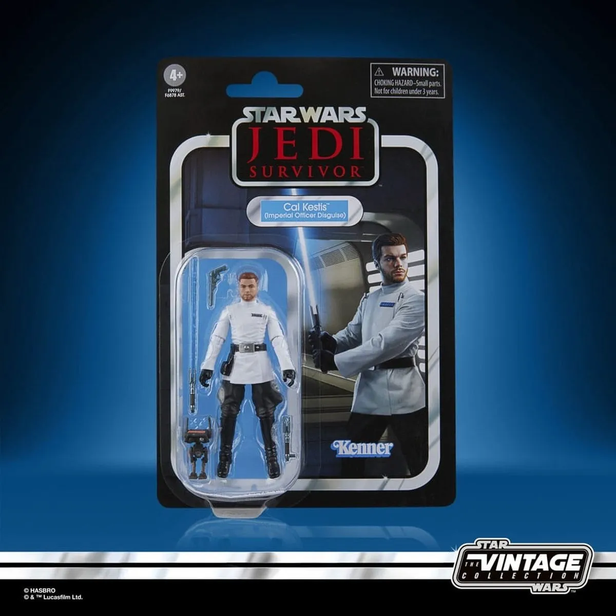 Hasbro Star Wars Jedi Survivor Vintage Cal Kestis - Imperial Officer Disguise Action Figuur 10cm - Multi
