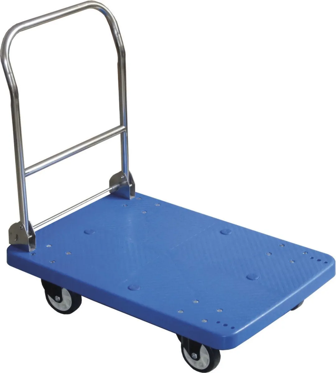 HENDI Inklapbare Platformwagen 150kg - 730x480x825mm - RVS