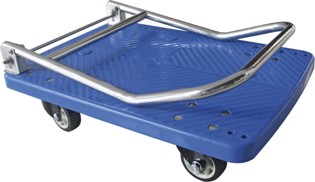 HENDI Inklapbare Platformwagen 150kg - 730x480x825mm - RVS