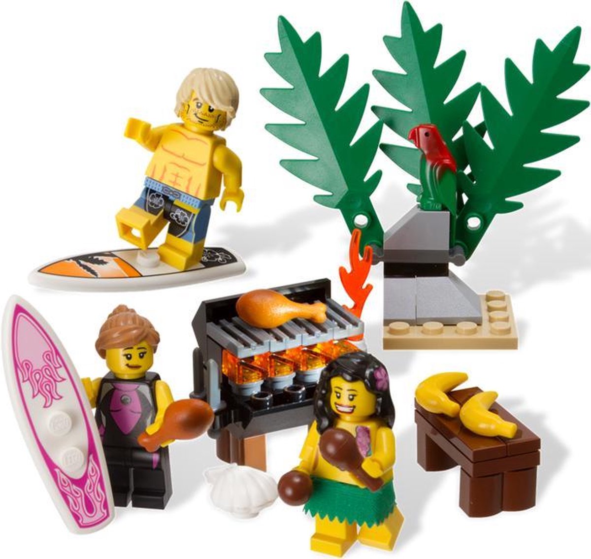LEGO 850449 Minifigure Beach Accessoire Pack (Blisterverpakking)