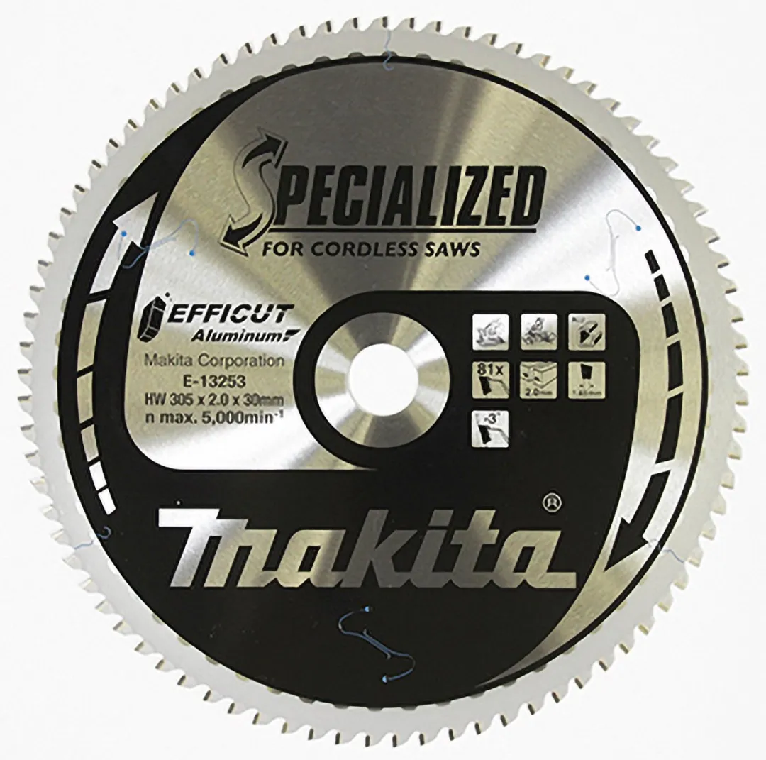 Makita E-13253 Afkortzaagblad Aluminium 305mm 81T