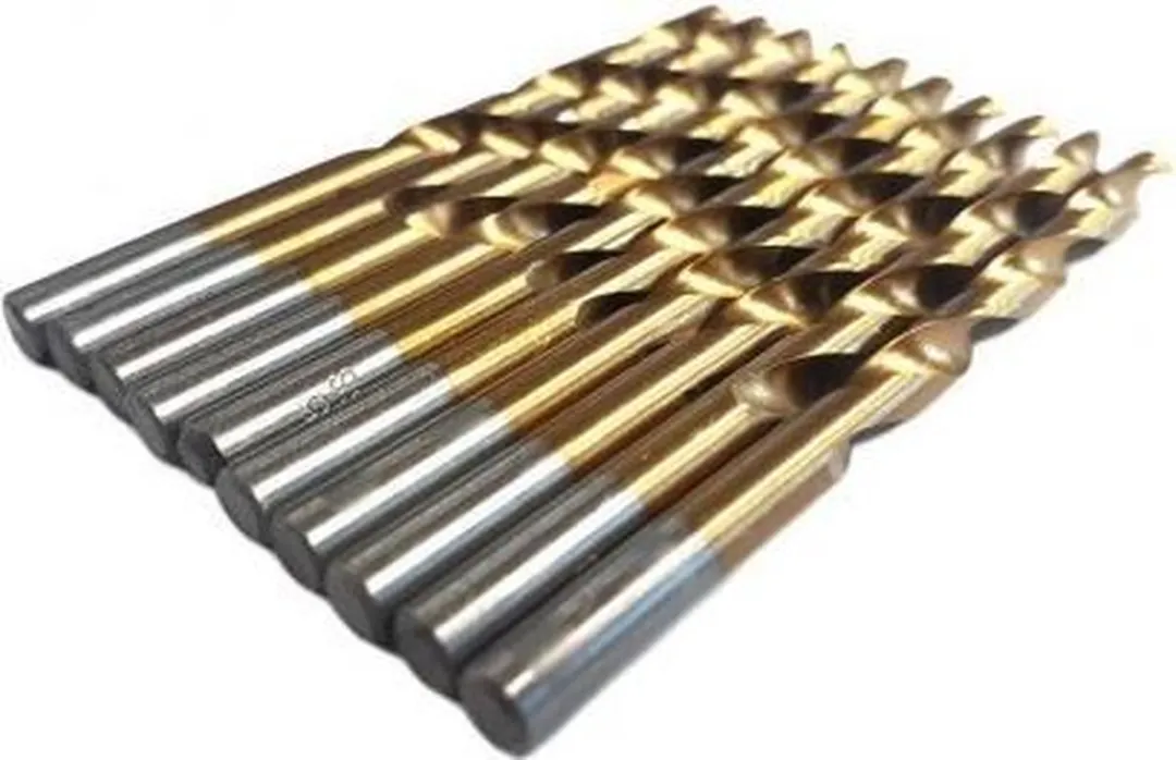 Weber Tools HSS TiN Metaalboren 12mm - 5 Stuks