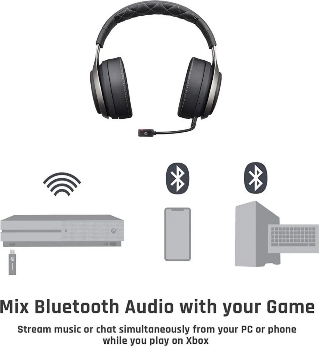 POWERA LucidSound LS50X Draadloze Gaming Headset - Xbox One - Zwart