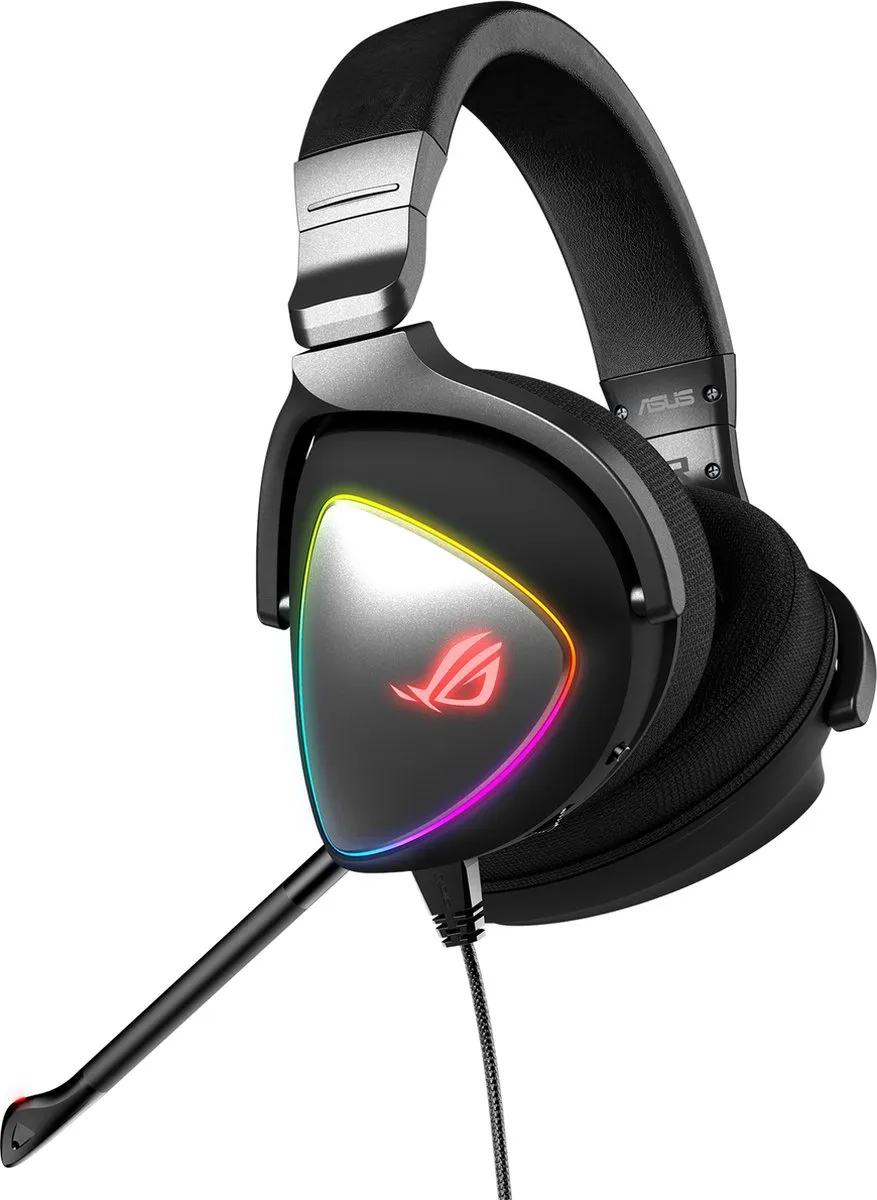 ASUS ROG Delta Headset - 50mm Drivers - Zwart - afbeelding 6 van 6