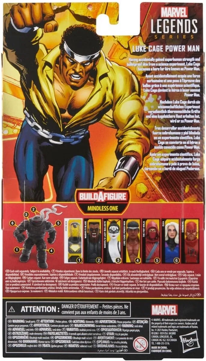 Hasbro Marvel Legends Luke Cage Action Figuur 15cm - Multi