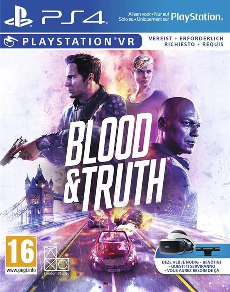 Sony PlayStation Blood & Truth VR - PS4 Game