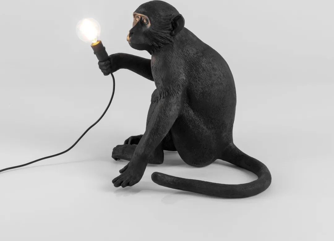 Monkey Outdoor Tafellamp Zwart