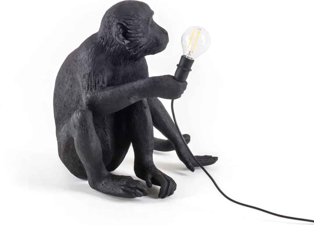 Monkey Outdoor Tafellamp Zwart