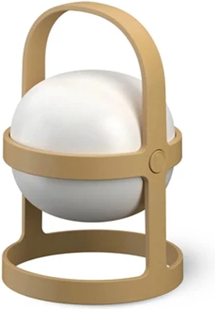 Rosendahl Soft Spot solar tafellamp H18.5cm recyled plastic wheat